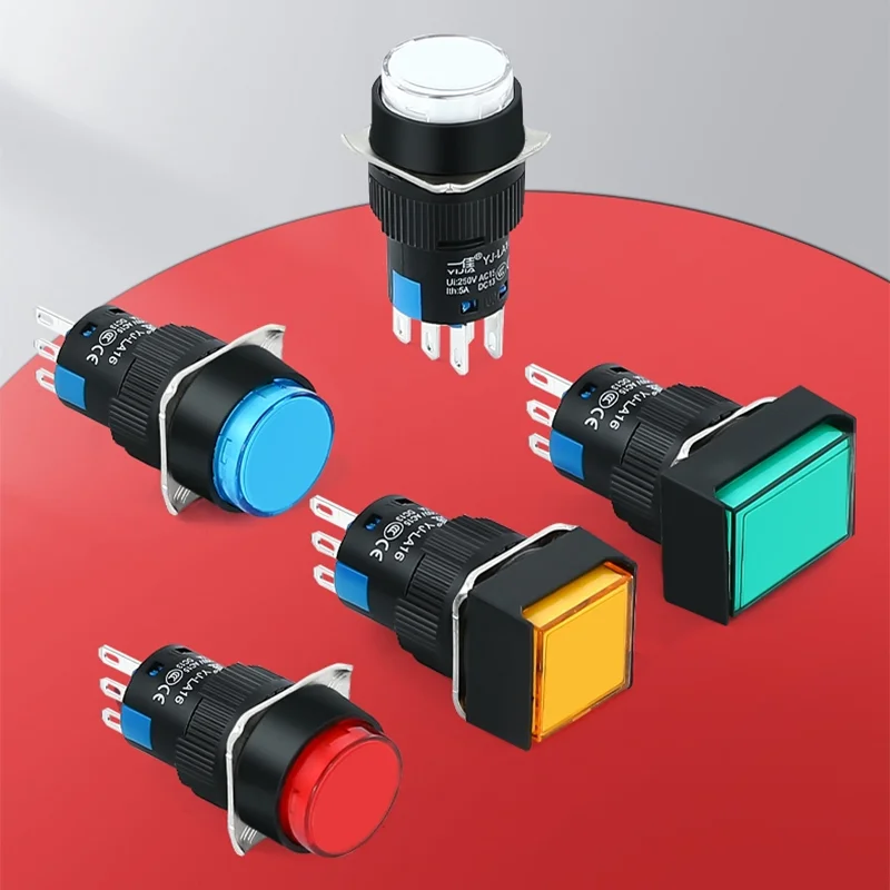 Rectangle Push Button Switch