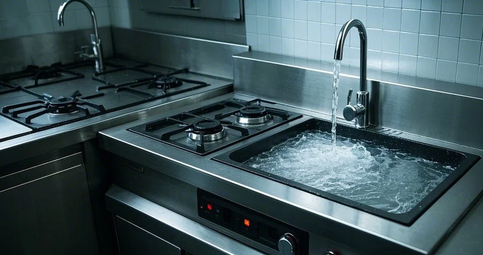 In applicationem Waterproof dis button virgas in commercial culina apparatu